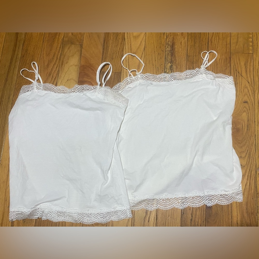 Two Ann Taylor Spaghetti String Tops!